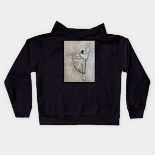 Ballet painting Kids Hoodie